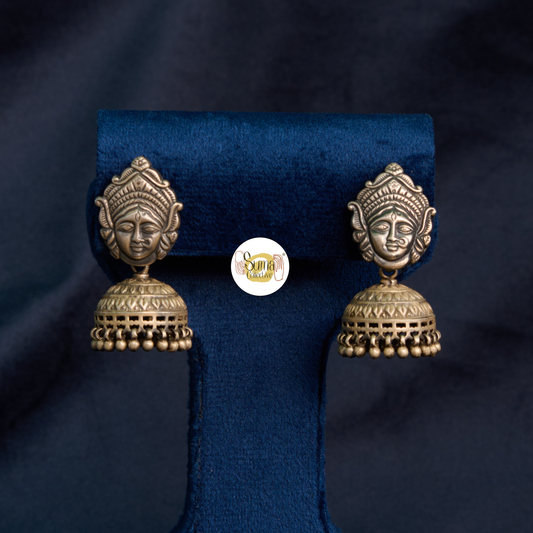 Shakti Silver Jhumka