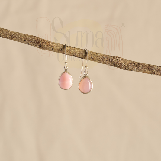Gulposh Mini Rose Quartz Earrings