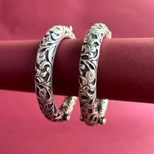 Adira Chitai Everyday Silver Bangles