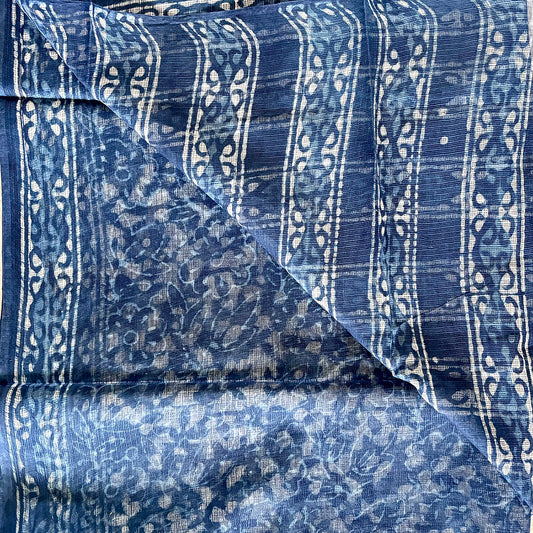 Pallu and blouse of the saree