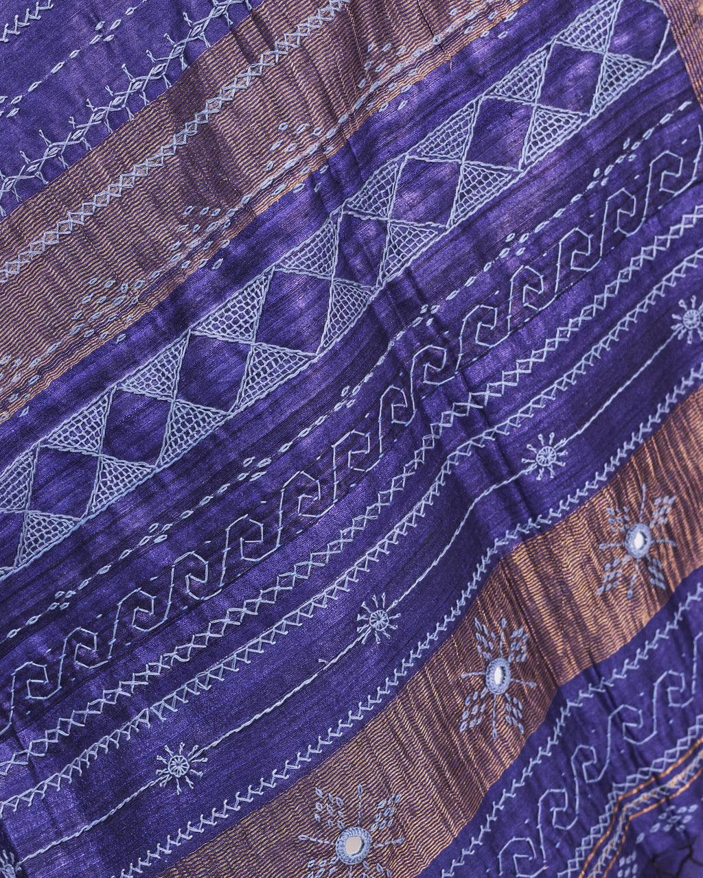 Taara Kosa Silk Saree with Lambani Embroidery