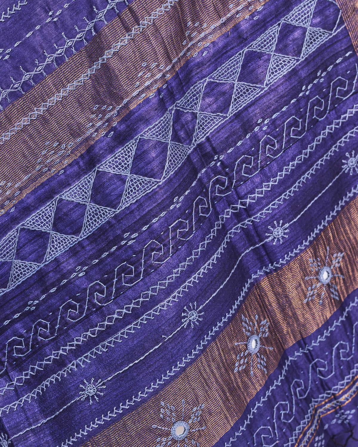 Taara Kosa Silk Saree with Lambani Embroidery