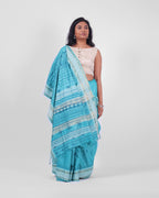 Rouni Kosa Silk Saree with Lambani Embroidery