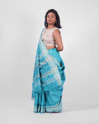 Rouni Kosa Silk Saree with Lambani Embroidery