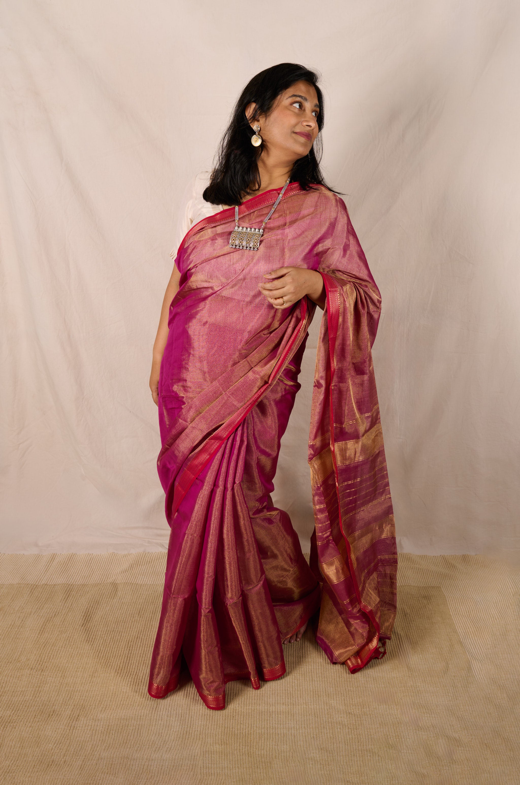 Sunehri #5 (Pink & Gold)