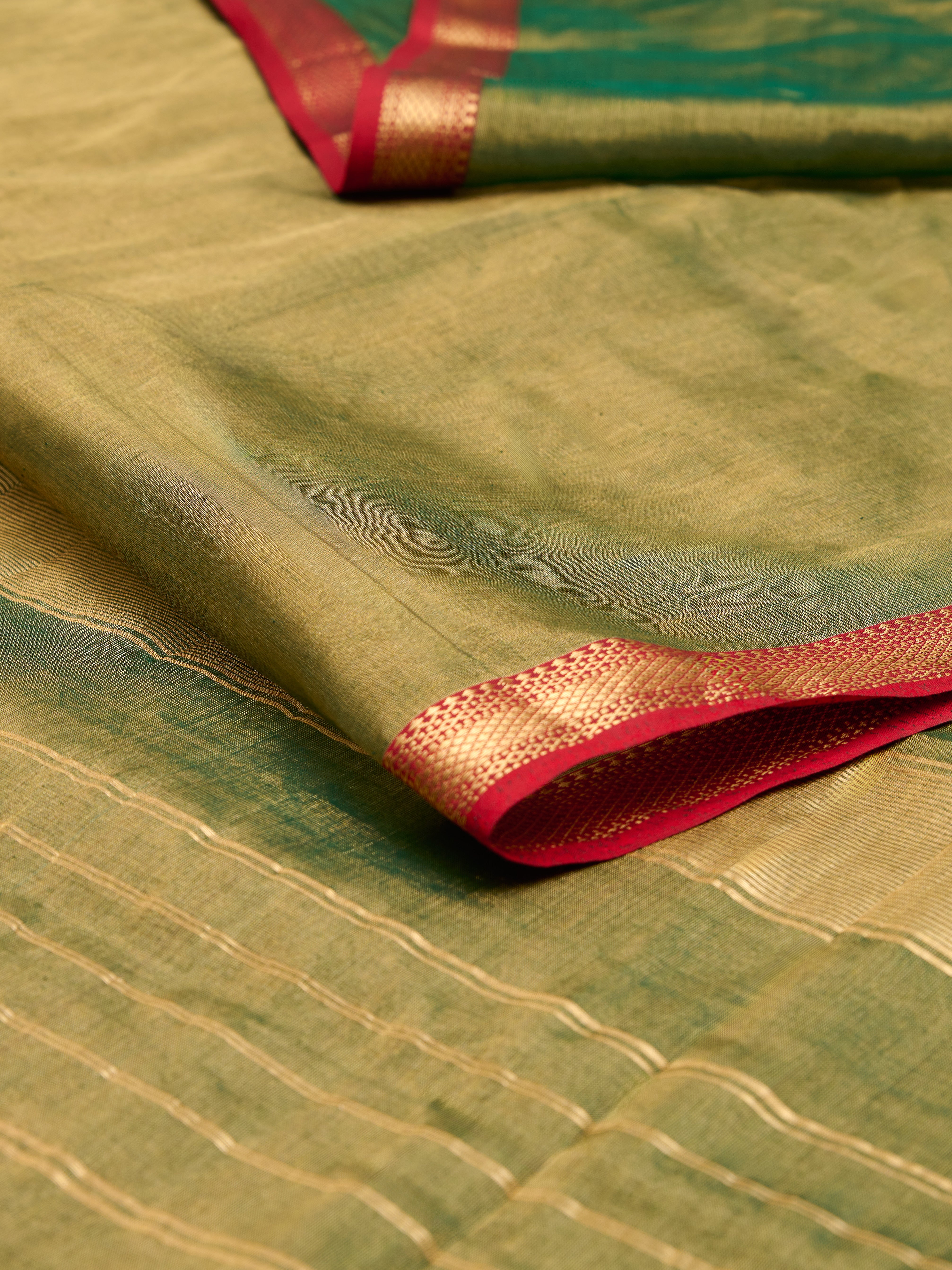 Sunehri #8 (Dark Green & Gold)