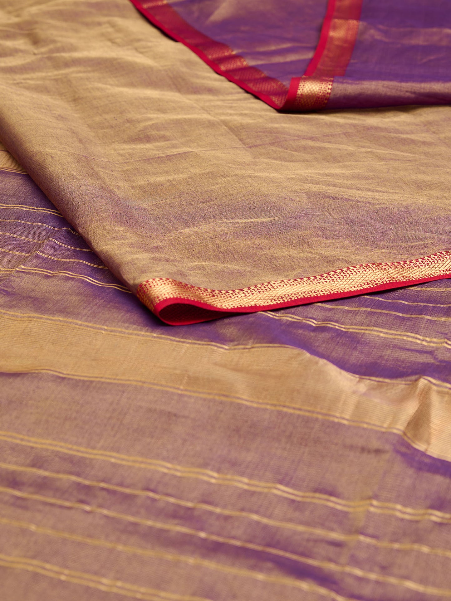 Sunehri #3 (Violet & Gold)