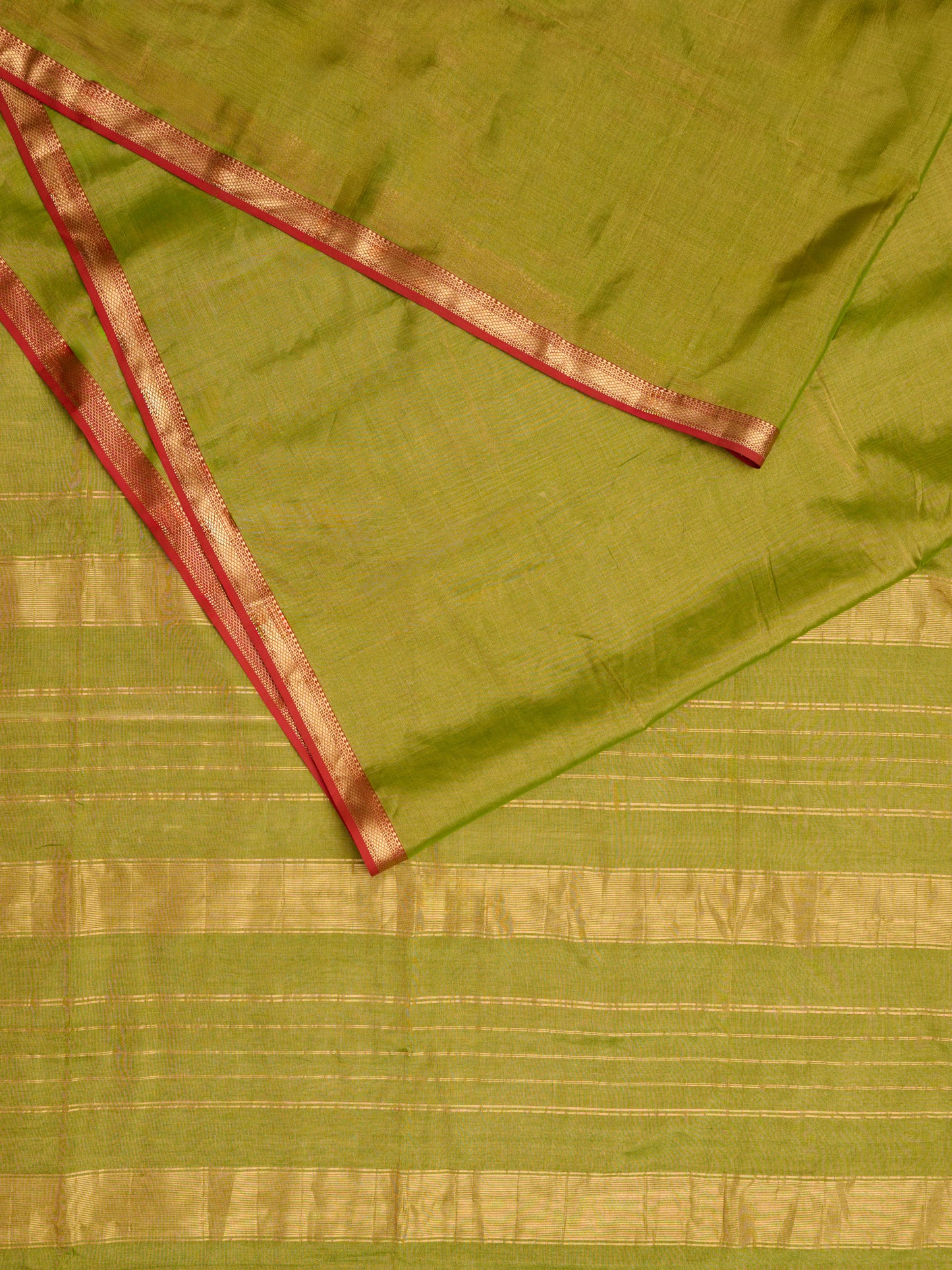 Sunehri #7 (Light Green & Gold)