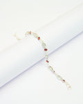 Riva Green Amethyst & Garnet Bracelet