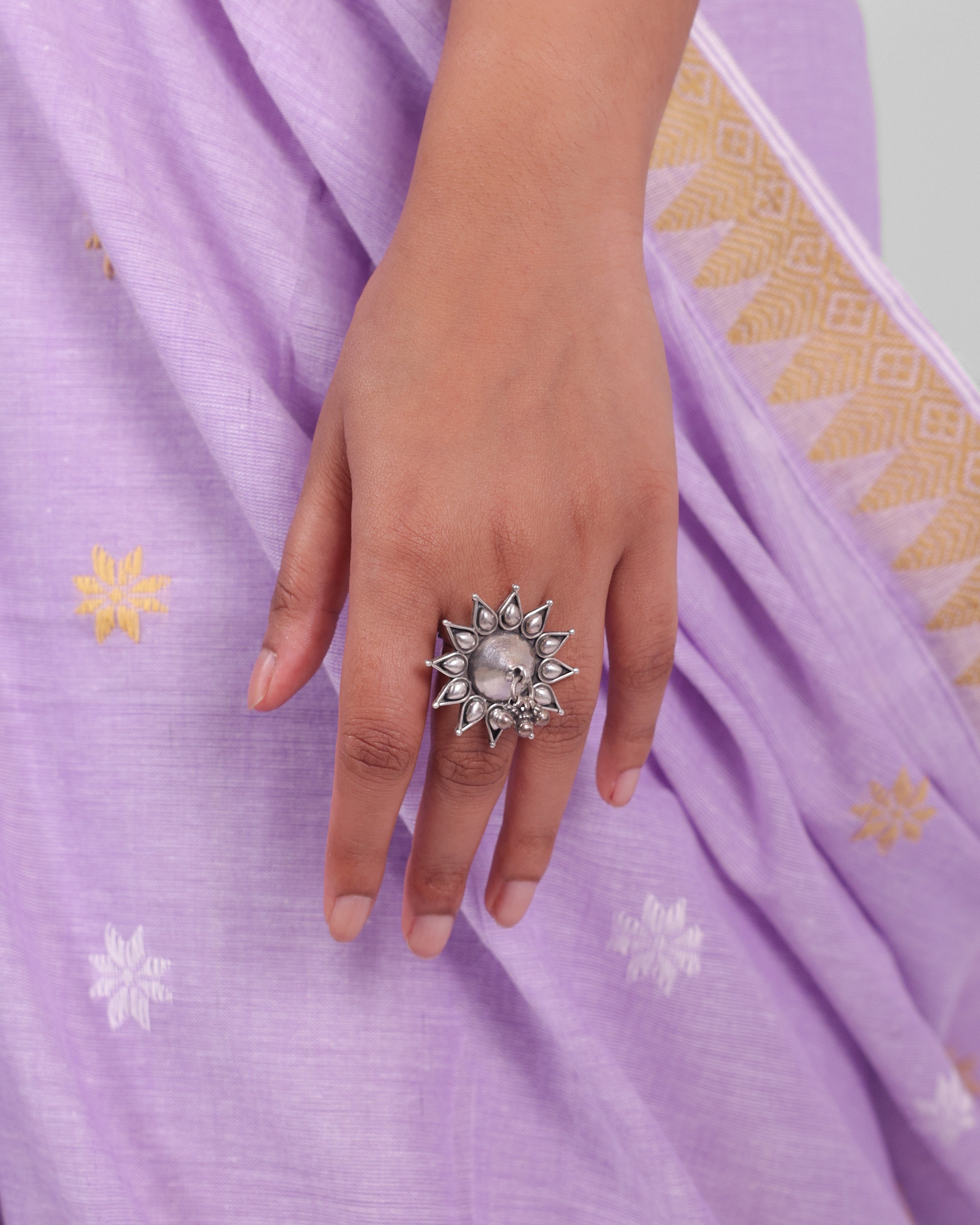 Adhya 92.5 Silver Ring
