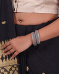 Tarini 92.5 Silver Bangle Set