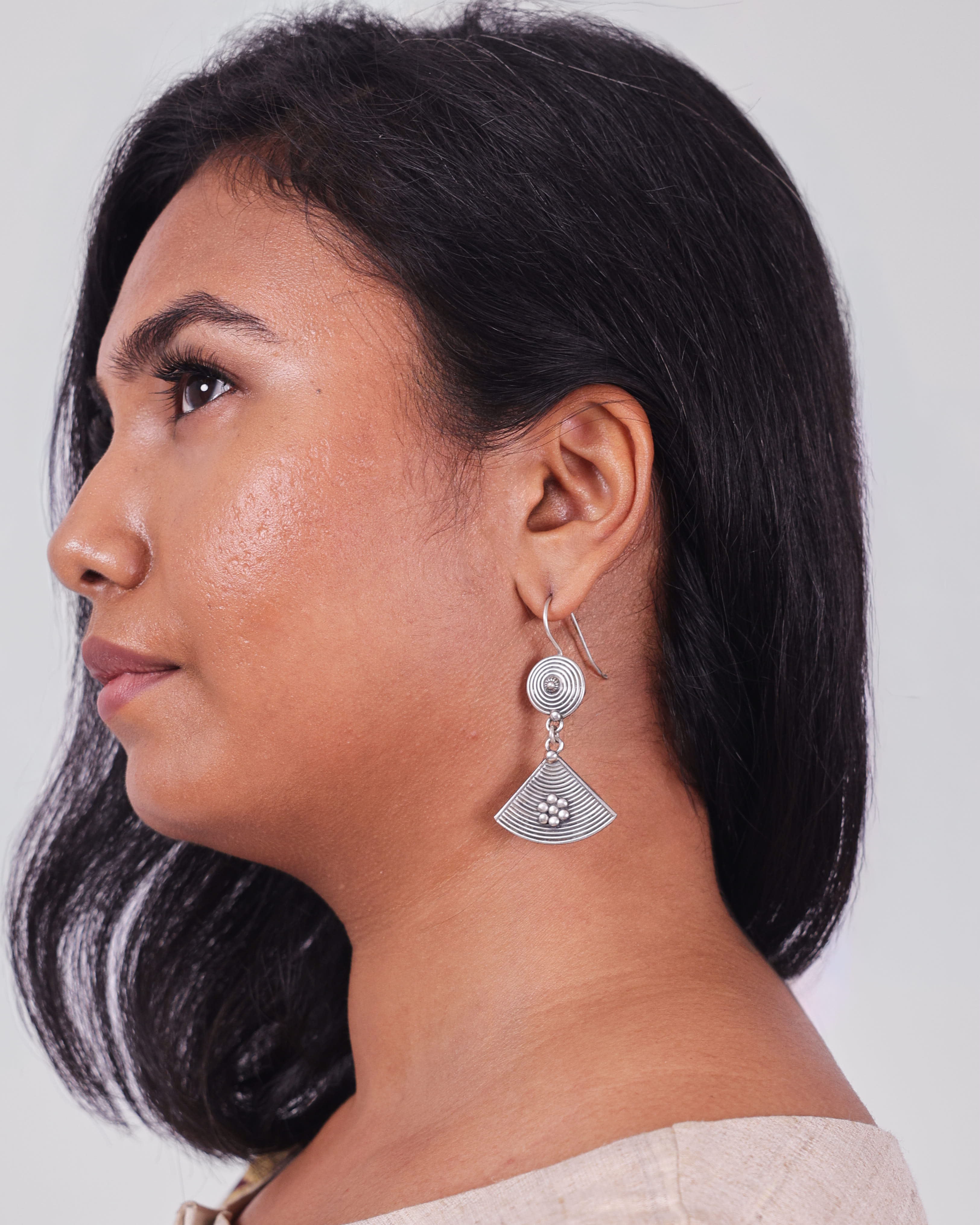 Vritti 92.5 Silver Earrings
