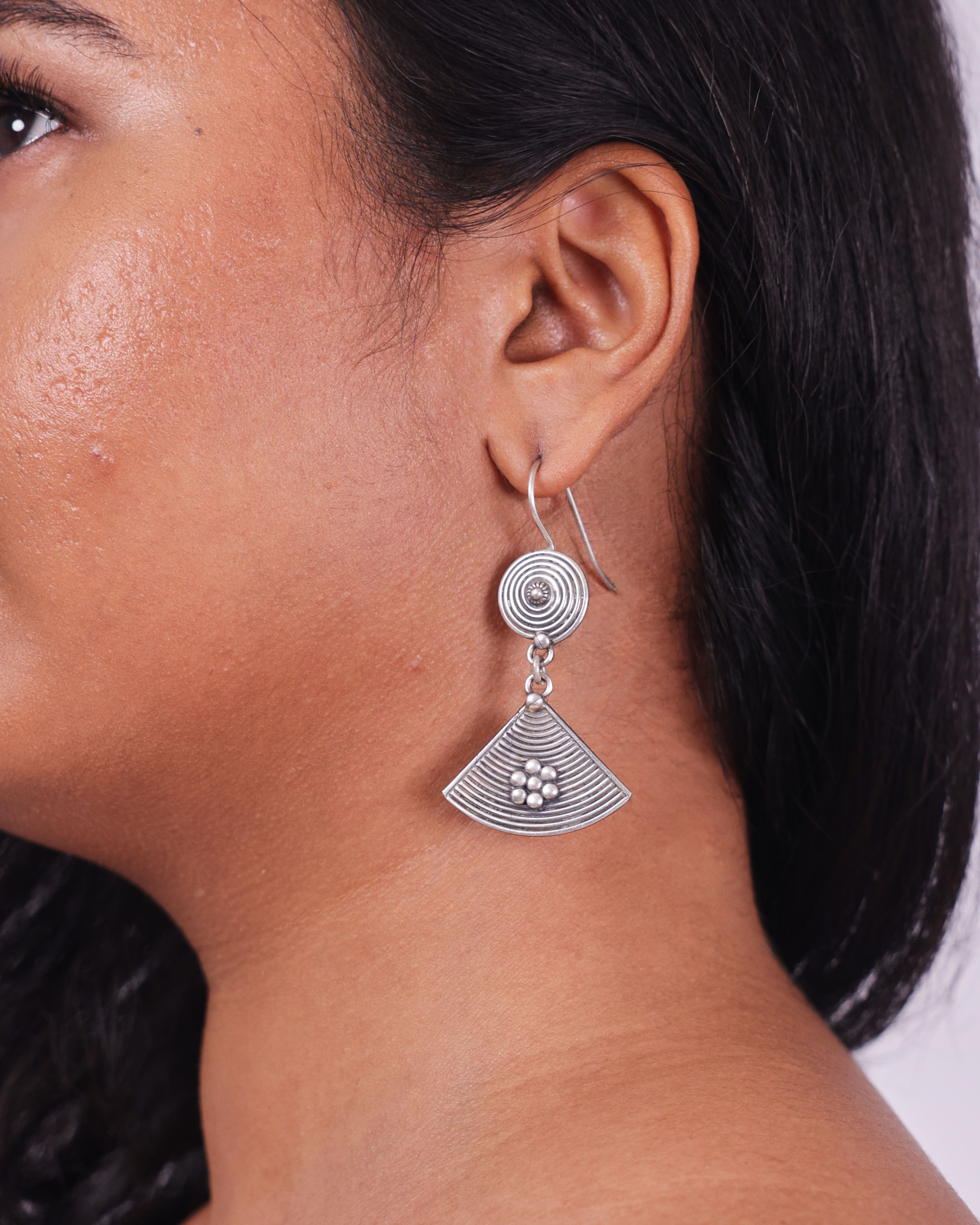Vritti 92.5 Silver Earrings