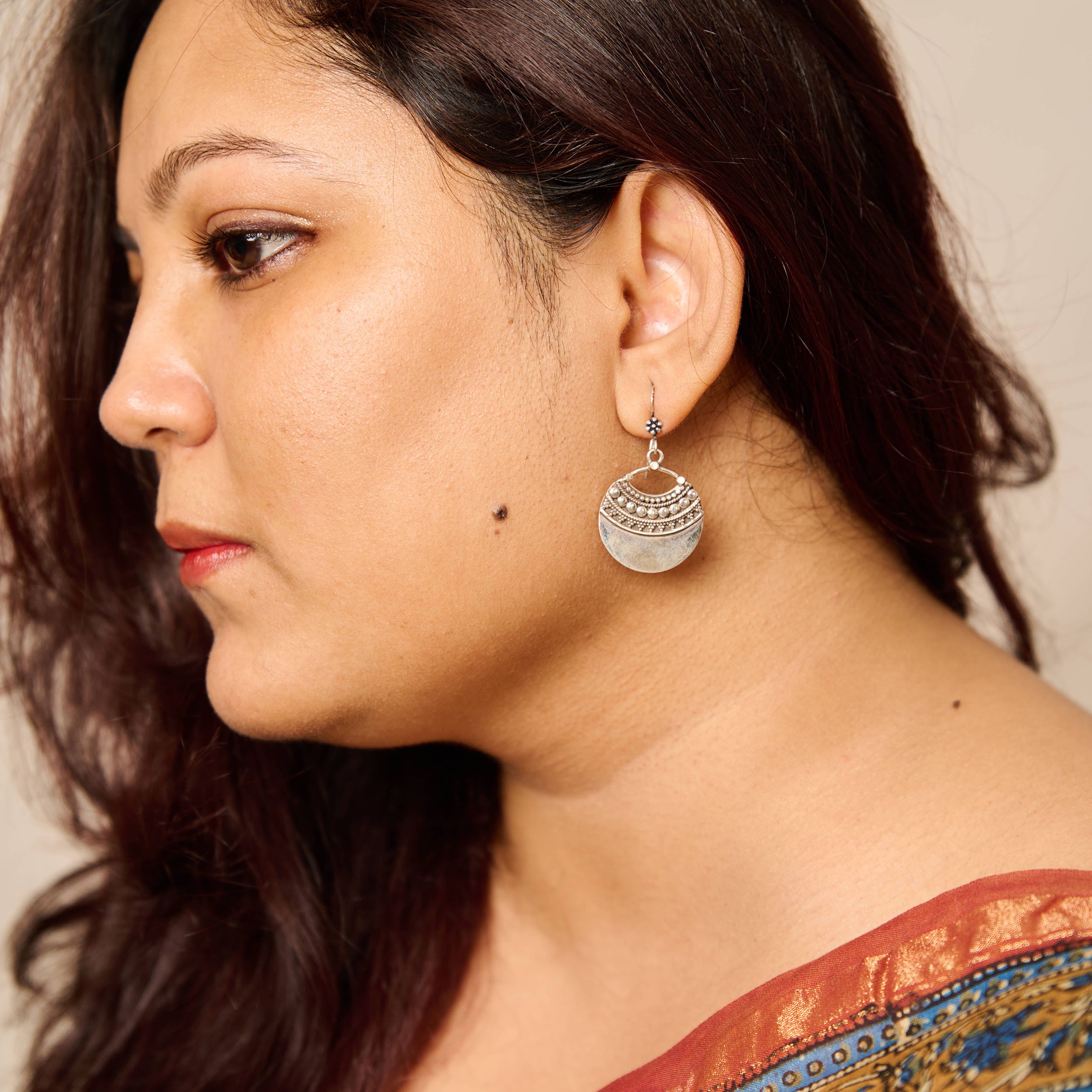 Saar Silver Earrings
