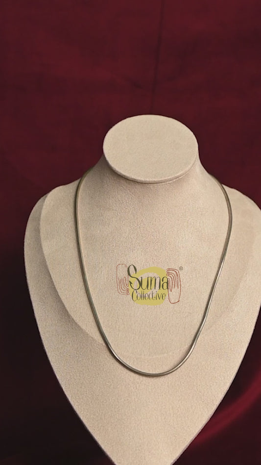 Ghungroo Vintage Silver Necklace